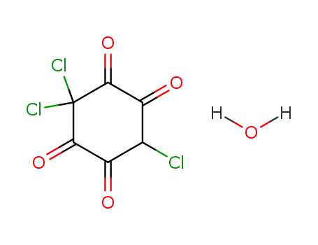 3,3,6-trichloro-cyclohexane-1,2,4,5-tetraone; hydrate