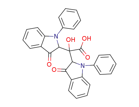 hydroxy-bis-(3-oxo-1-phenyl-indolin-2-yl)-acetic acid