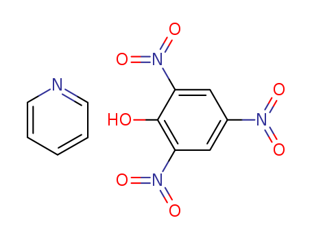 Phenol,2,4,6-trinitro-, compd. with pyridine (1:1) cas  1152-90-5
