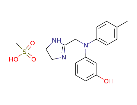 Molecular Structure of 65-28-1 (Phentolamine mesilate)