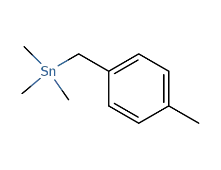 Molecular Structure of 19962-42-6 ((4-Methylbenzyl)trimethylstannane)