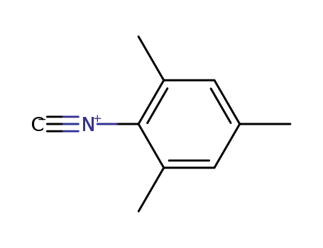 Molecular Structure of 57116-96-8 (Benzene, 2-isocyano-1,3,5-trimethyl- (9CI))