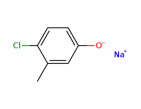 Molecular Structure of 15733-22-9 (2-CHLORO-5-HYDROXYTOLUENE SODIUM SALT)