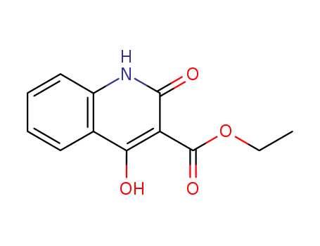 1,2-Dihydro-4-hydroxy-2-oxo-3-quinolinecarboxylic acid ethyl ester