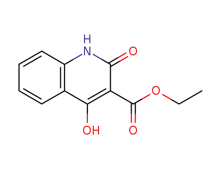 3-Quinolinecarboxylic acid, 1,2-dihydro-4-hydroxy-2-oxo-, ethyl ester
