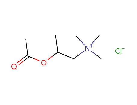 1-Propanaminium,2-(acetyloxy)-N,N,N-trimethyl-, chloride (1:1)