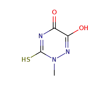 2-methyl-3-mercapto-5-oxo-6-hydroxy-2,5-dihydro-1,2,4-triazine