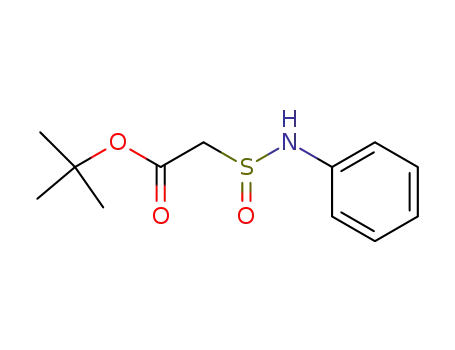 t-butyl N-phenyl sulfinamoyl acetate