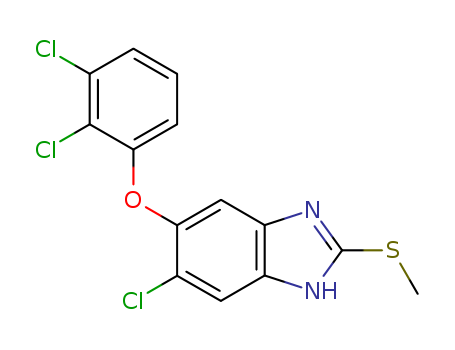 5-Chloro-6-(2,3-dichlorophenoxy)-2-methylthio-1H-benimidazole