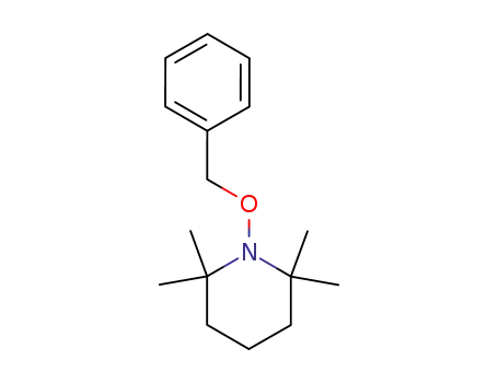 Molecular Structure of 102261-92-7 (Piperidine, 2,2,6,6-tetramethyl-1-(phenylmethoxy)-)