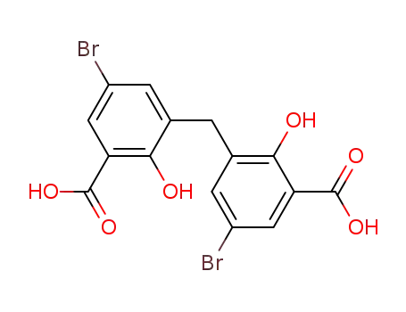 5,5'-dibromo-3,3'-dicarboxy-2,2'-dihydroxydiphenylmethane