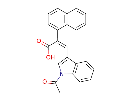 (Z)-3-(1-Acetyl-1H-indol-3-yl)-2-naphthalen-1-yl-acrylic acid