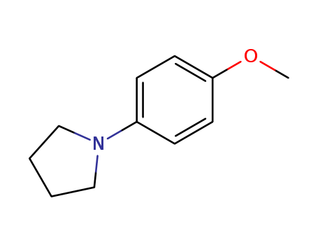 PYRROLIDINE, 1-(4-METHOXYPHENYL)-