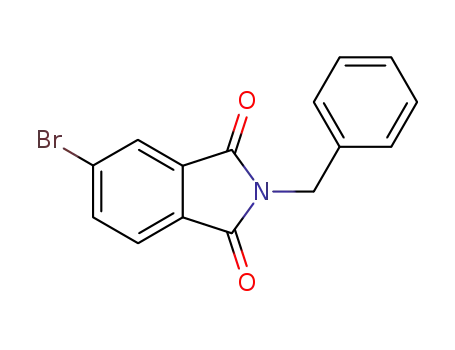 Molecular Structure of 82104-06-1 (2-BENZYL-5-BROMOISOINDOLINE-1,3-DIONE)