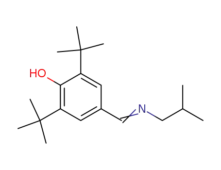 4-<(N-isobutylimino)methyl>-2,6-di-tert-butylphenol