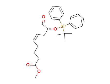 (Z)-(R)-8-(tert-Butyl-diphenyl-silanyloxy)-9-oxo-non-5-enoic acid methyl ester