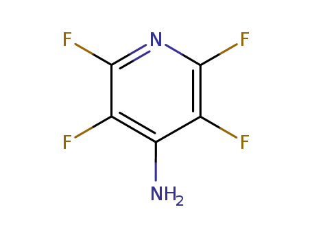 Molecular Structure of 1682-20-8 (4-Amino-2,3,5,6-tetrafluoropyridine)