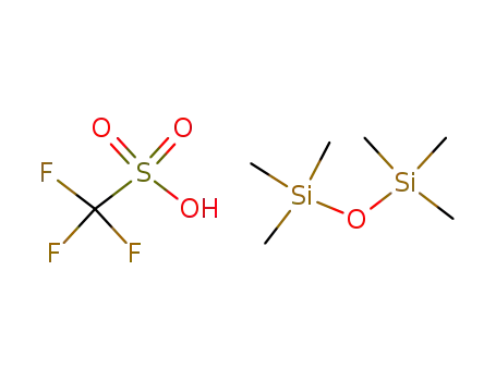 1,1,1,3,3,3-Hexamethyl-disiloxane; compound with trifluoro-methanesulfonic acid