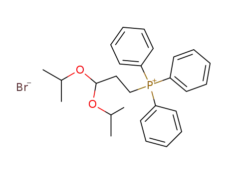 Molecular Structure of 72931-54-5 ((3,3-DIISOPROPOXYPROPYL)TRIPHENYLPHOSPHONIUM BROMIDE)