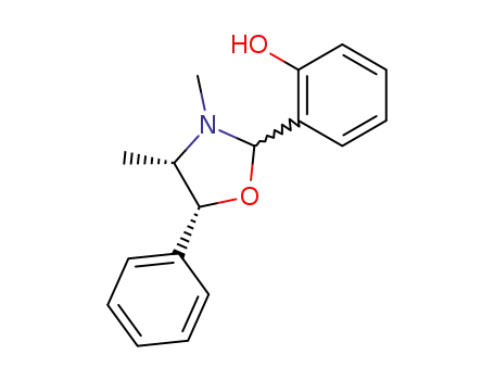 Molecular Structure of 927207-60-1 (Phenol, 2-[(4S,5R)-3,4-dimethyl-5-phenyl-2-oxazolidinyl]-)