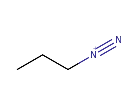 Molecular Structure of 103322-03-8 (propane-1-diazonium)
