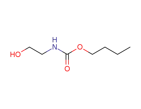 Molecular Structure of 27095-02-9 (Carbamic acid, (2-hydroxyethyl)-, butyl ester)