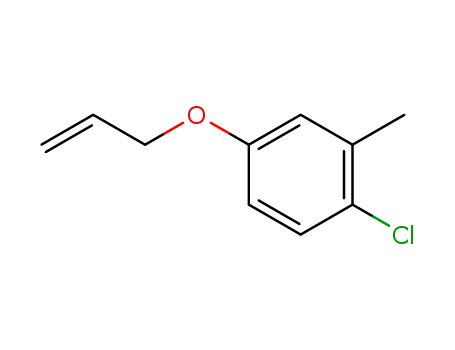 Molecular Structure of 114544-72-8 (Benzene, 1-chloro-2-methyl-4-(2-propenyloxy)-)