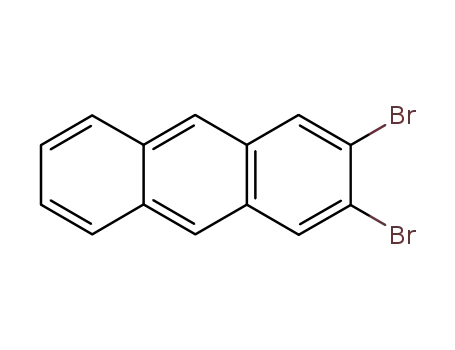 Molecular Structure of 117820-97-0 (2,3-DibroMoanthracene)