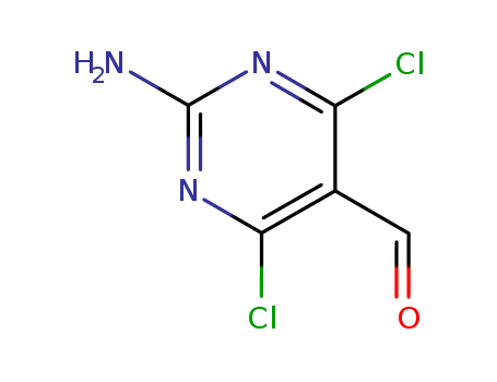 5-Pyrimidinecarboxaldehyde,2-amino-4,6-dichloro-