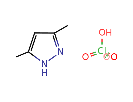 1H-Pyrazole, 3,5-dimethyl-, monoperchlorate