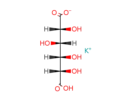 Molecular Structure of 576-42-1 (Potassium bisaccharate)