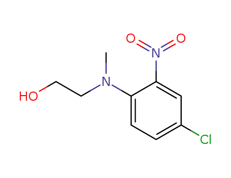 Molecular Structure of 103748-12-5 (Ethanol, 2-[(4-chloro-2-nitrophenyl)methylamino]-)