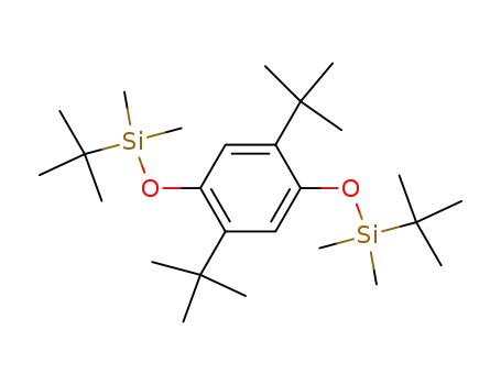 1,4-bis(tert-butyldimethylsiloxy)-2,5-di-(tert-butyl)benzene