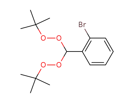 1-(Bis-tert-butylperoxy-methyl)-2-bromo-benzene
