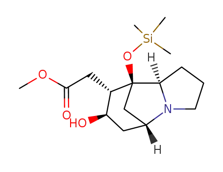 ((1R,6R,7S,8S,9R)-9-Hydroxy-7-trimethylsilanyloxy-2-aza-tricyclo[5.3.1.02,6]undec-8-yl)-acetic acid methyl ester