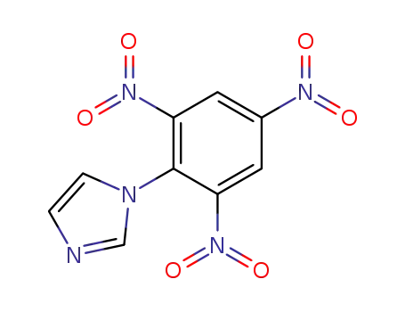 Molecular Structure of 23309-22-0 (1H-Imidazole, 1-(2,4,6-trinitrophenyl)-)