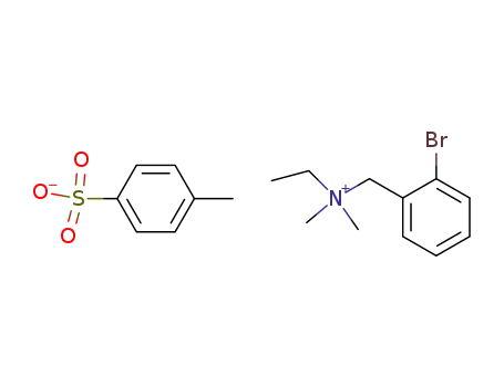 N-(2-Bromobenzyl)-N,N-dimethylethanaminium 4-methylbenzenesulfonate