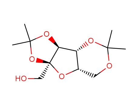 Molecular Structure of 17682-70-1 (Diacetone L-sorbose)