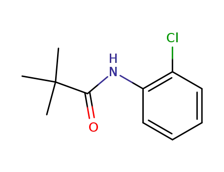 Molecular Structure of 62662-74-2 (2'-CHLORO-2,2-DIMETHYLPROPIONANILIDE)
