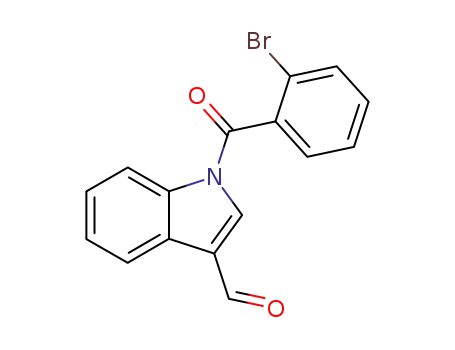 N-(o-bromobenzoyl)indole-3-carboxaldehyde