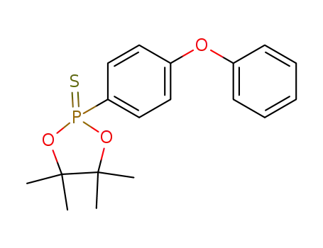 4,4,5,5-Tetramethyl-2-(4-phenoxy-phenyl)-[1,3,2]dioxaphospholane 2-sulfide
