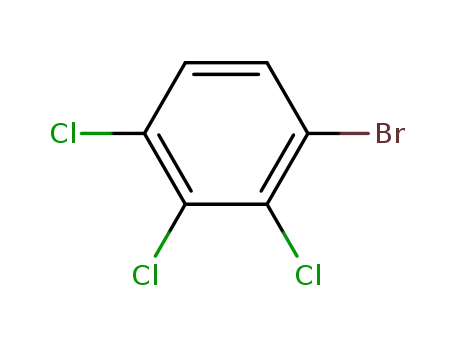 Molecular Structure of 81067-37-0 (1-BroMo-2,3,4-trichlorobenzene)
