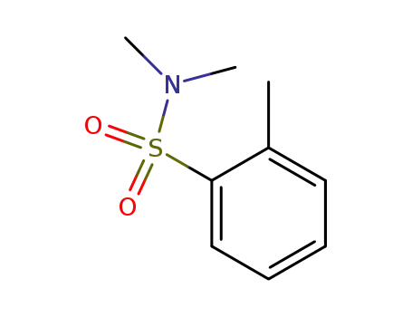 Molecular Structure of 67448-06-0 (N,N,2-trimethylbenzenesulfonamide)