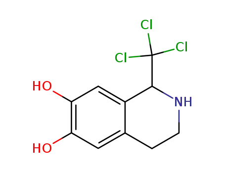 1-trichloromethyl-6,7-dihydroxy-1,2,3,4-tetrahydroisoquinoline