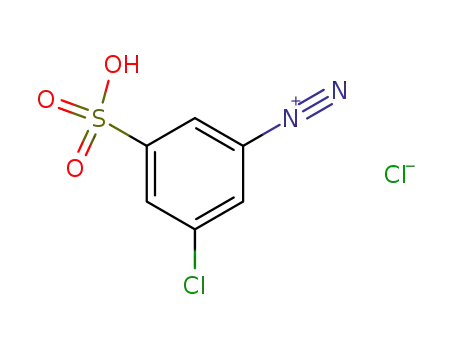 3-Chloro-5-sulfo-benzenediazonium; chloride