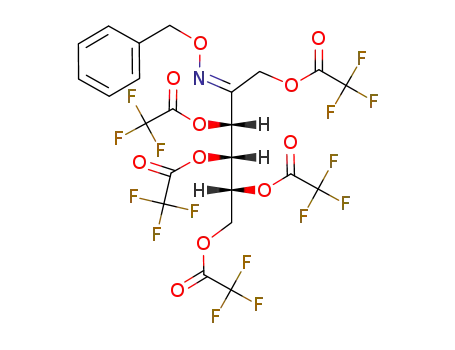 trifluoroacetylated tagatose-O-benzyloxime