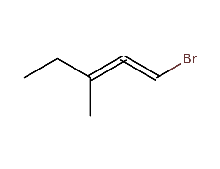 Molecular Structure of 10575-70-9 (1,2-Pentadiene, 1-bromo-3-methyl-)