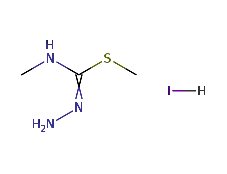 3-methylthio-4-methyl semicarbazide hydroiodide