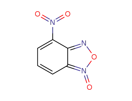 Molecular Structure of 18771-85-2 (4-Nitro-2,1,3-benzooxadiazole 1-oxide)