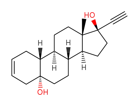 (5R,8R,9S,10R,13S,14S,17R)-17-Ethynyl-13-methyl-1,4,6,7,8,9,10,11,12,13,14,15,16,17-tetradecahydro-cyclopenta[a]phenanthrene-5,17-diol